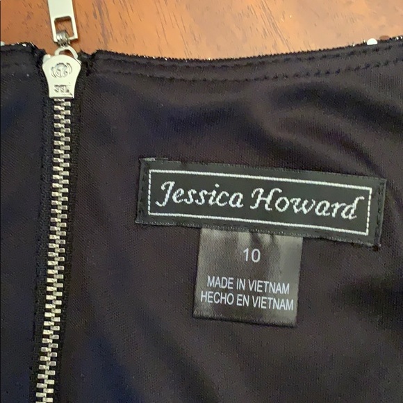 Jessica Howard Dress with Metalic Sheen - Picture 4 of 4